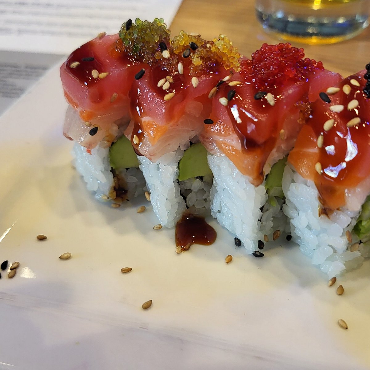 The Cowfish Sushi Burger Bar signature dishes Fusion Specialty Bento Box
Spicy Tuna Roll
Big Al's Yellowtail